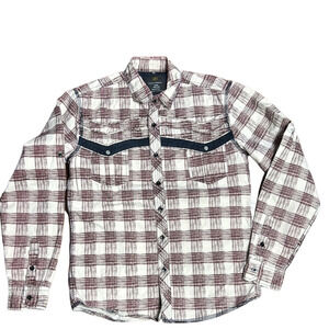 Kenneth Samantha Western Casual Button Down Shirt with Plaid Design - Italy